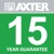 15 year guarantee available