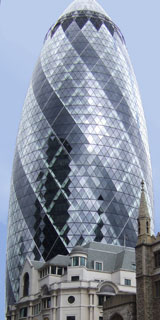 Axter waterproofing the Gherkin